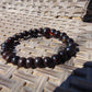 9 Gram 33 small Beads Bracelet Tasbih Indonesian Dark Red Amber for Healing BT7