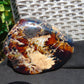 448 gram Full polished Indonesian Blue Amber for Healing AR130