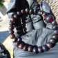 9 Gram 33 small Beads Bracelet Tasbih Indonesian Dark Red Amber for Healing BT7