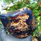448 gram Full polished Indonesian Blue Amber for Healing AR130