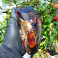 448 gram Full polished Indonesian Blue Amber for Healing AR130