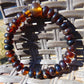 12 Gram 33 small Beads Bracelet Tasbih Indonesian White Red Blue Amber for Healing BT9