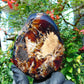448 gram Full polished Indonesian Blue Amber for Healing AR130
