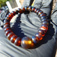 12 Gram 33 small Beads Bracelet Tasbih Indonesian White Red Blue Amber for Healing BT9