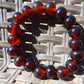 18 Gram 18 small Beads Bracelet Indonesian Cherry Red Amber for Healing FR99