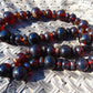 92 gr Small Beads Combination Necklace Indonesian Red Cherry Amber for Healing FR71