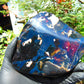 334 gram Full polished Indonesian Blue Amber for Healing ML70