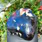 334 gram Full polished Indonesian Blue Amber for Healing ML70