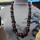 92 gr Small Beads Combination Necklace Indonesian Red Cherry Amber for Healing FR71