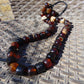 117 gr Small Beads Combination Necklace Indonesian Amber for Healing FR84