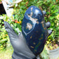240 gram Full polished Indonesian Blue Amber for Healing AR129
