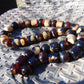 104 gr Small Beads Combination Necklace Indonesian Red White Amber for Healing FR72