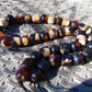 104 gr Small Beads Combination Necklace Indonesian Red White Amber for Healing FR72