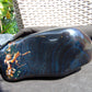 452 gram Full polished Indonesian Blue Amber for Healing ML69