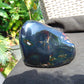340 gram Full polished Indonesian Dark Green Amber for Healing AR126