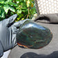 340 gram Full polished Indonesian Dark Green Amber for Healing AR126