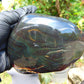340 gram Full polished Indonesian Dark Green Amber for Healing AR126