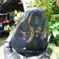 340 gram Full polished Indonesian Dark Green Amber for Healing AR126