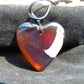 9 gr Heart Pendant Indonesian Blue Amber for Healing 25N195