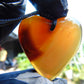 9 gr Heart Pendant Indonesian Blue Amber for Healing 25N195