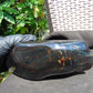 657 gram Full polished Indonesian Black Amber for Healing AR124