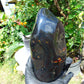 657 gram Full polished Indonesian Black Amber for Healing AR124