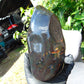 657 gram Full polished Indonesian Black Amber for Healing AR124