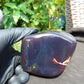 310 gram Full polished Indonesian Blue Amber for Healing ML73
