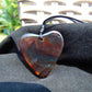 5 gr Heart Pendant Indonesian Amber for Healing 25A263