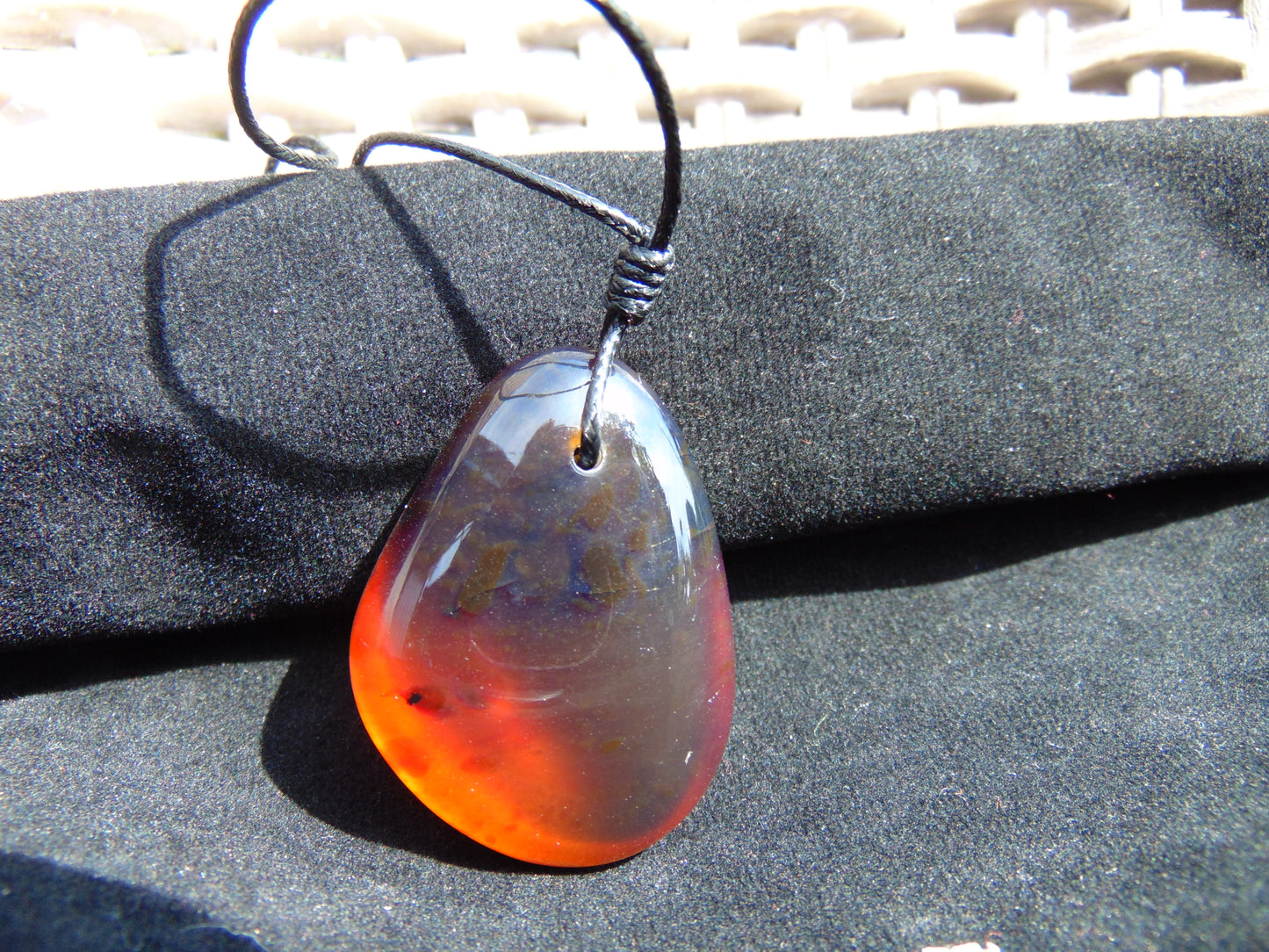 13,2 gram Pendant Indonesian Blue Amber for Healing 25N463