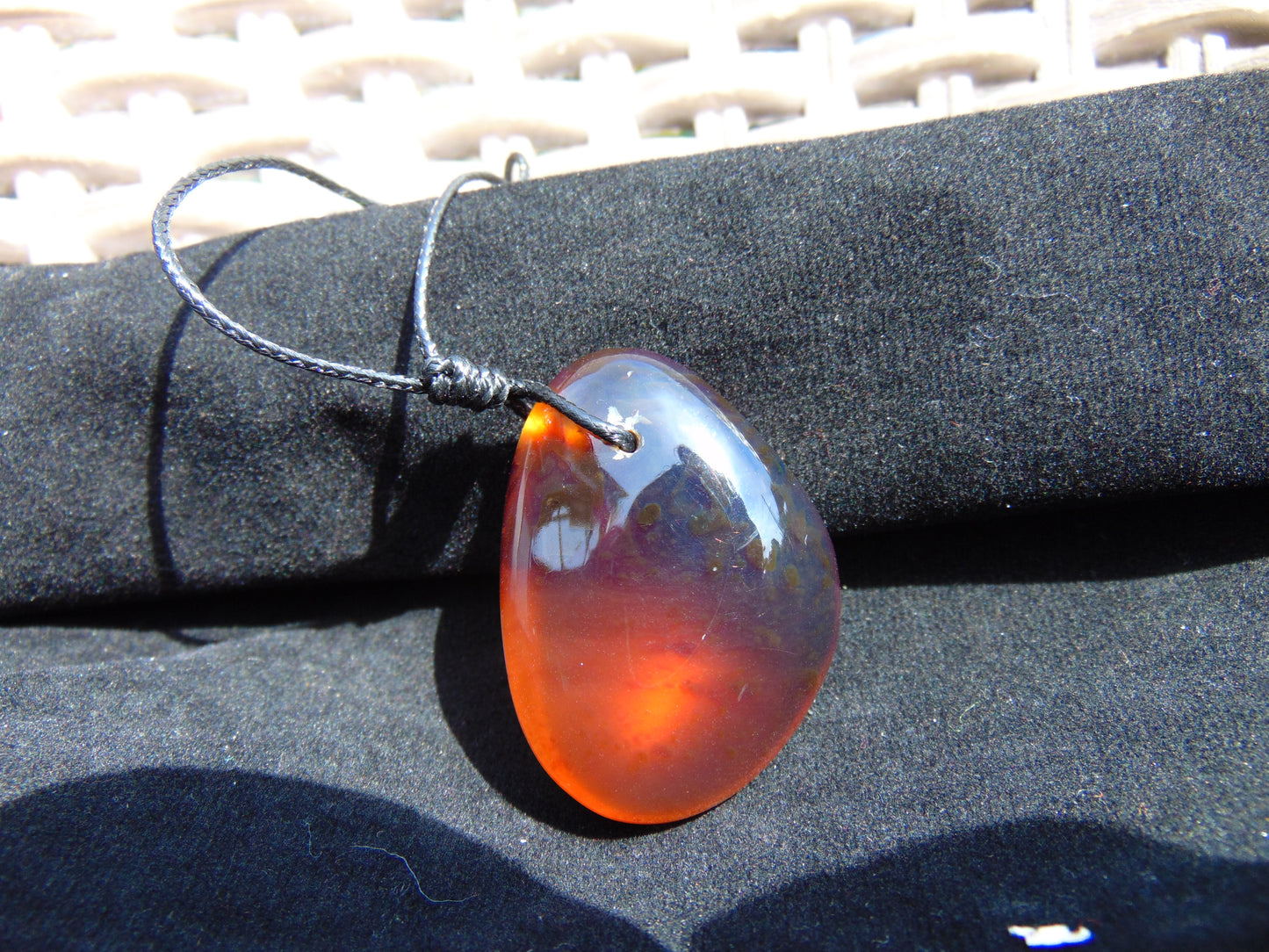 13,2 gram Pendant Indonesian Blue Amber for Healing 25N463