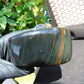 257 gram Full polished Indonesian Green Amber for Healing ML72
