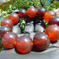 56 gram 12 Beads Mala Bracelet Indonesian Red Amber 20 mm for Healing BB4