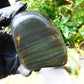 257 gram Full polished Indonesian Green Amber for Healing ML72