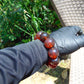 56 gram 12 Beads Mala Bracelet Indonesian Red Amber 20 mm for Healing BB4