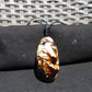 30 gr Teardrop Pendant Indonesian white Amber for Healing 25A55