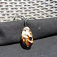 30 gr Teardrop Pendant Indonesian white Amber for Healing 25A55