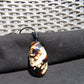 30 gr Teardrop Pendant Indonesian white Amber for Healing 25A55