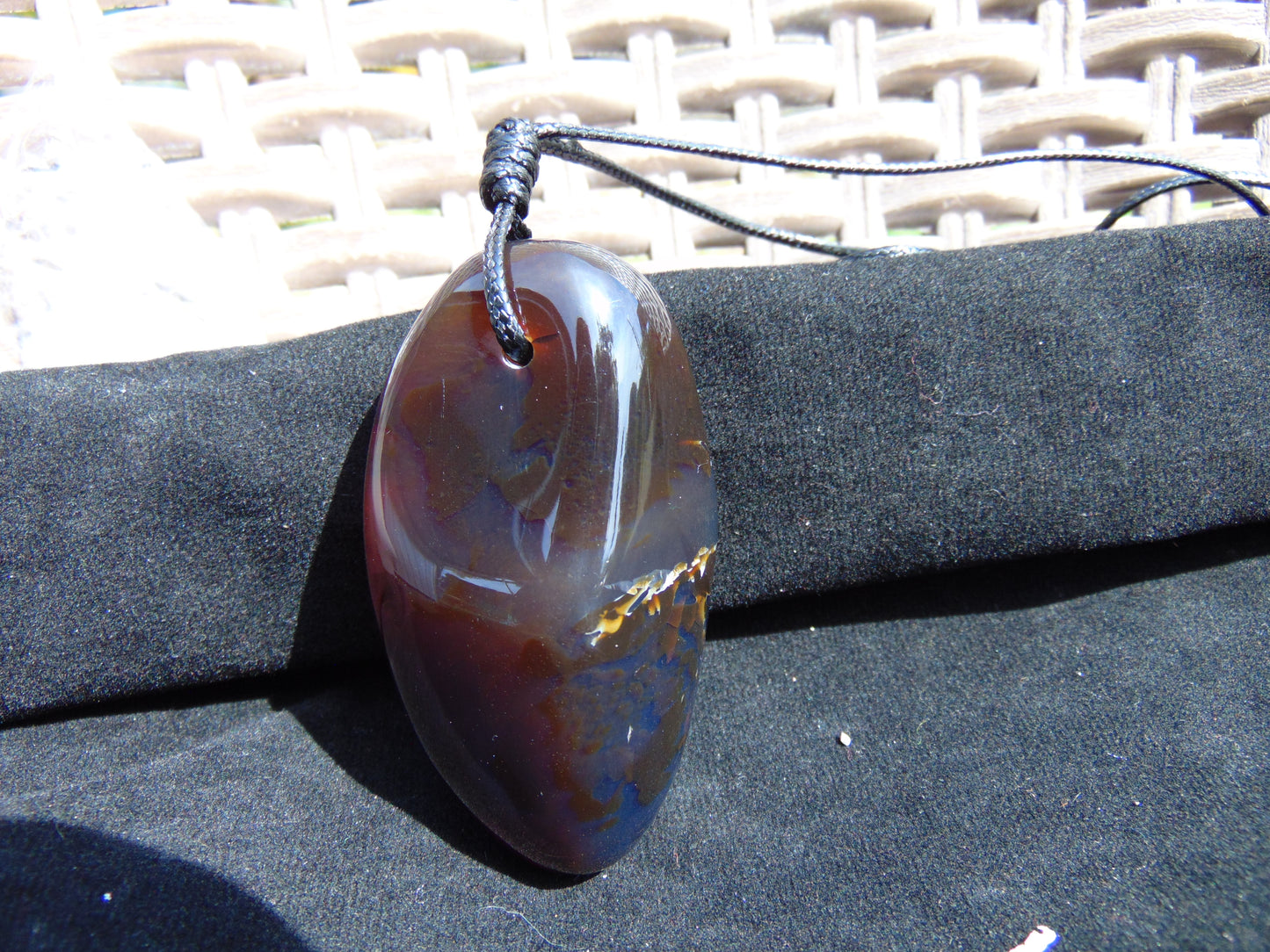 40 gram Pendant Indonesian Blue Amber for Healing 25A493