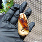 27 gr Teardrop Pendant Indonesian white Amber for Healing 25A69