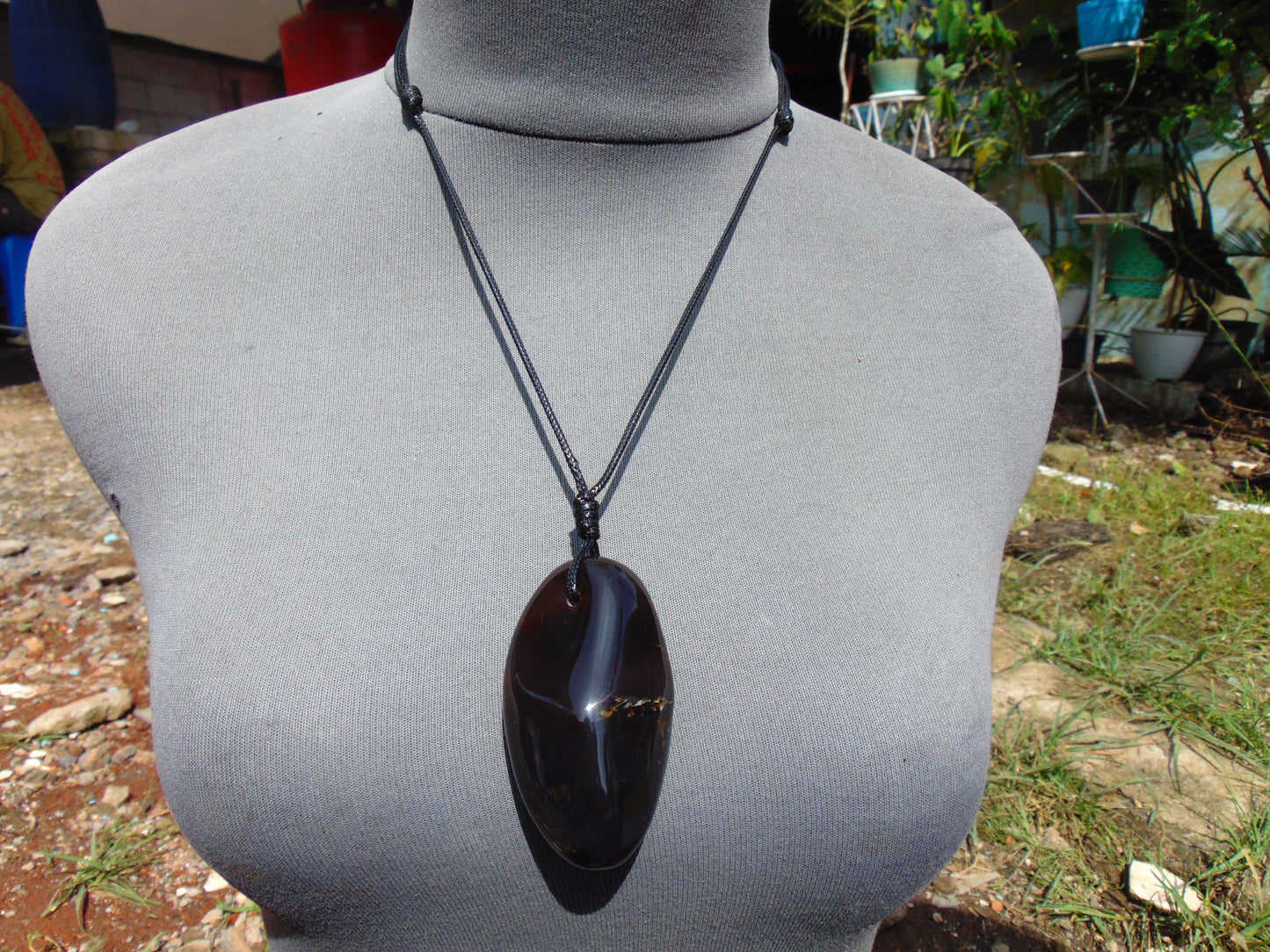 40 gram Pendant Indonesian Blue Amber for Healing 25A493