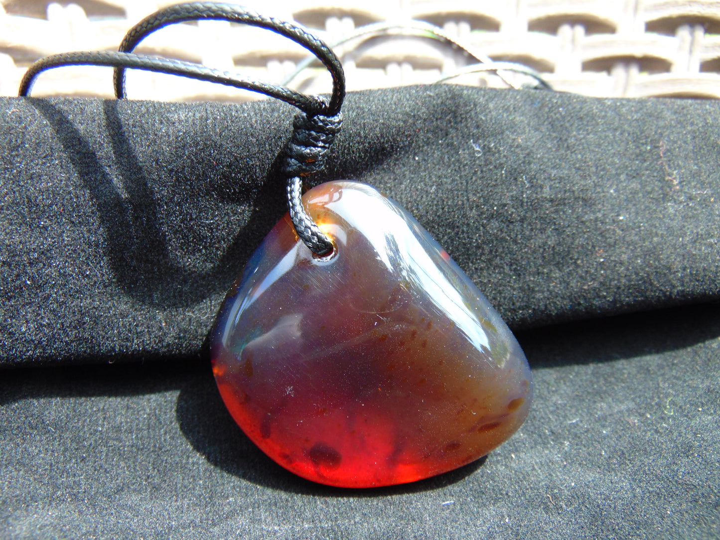 24 gram Pendant Indonesian Blue Amber for Healing 25A484