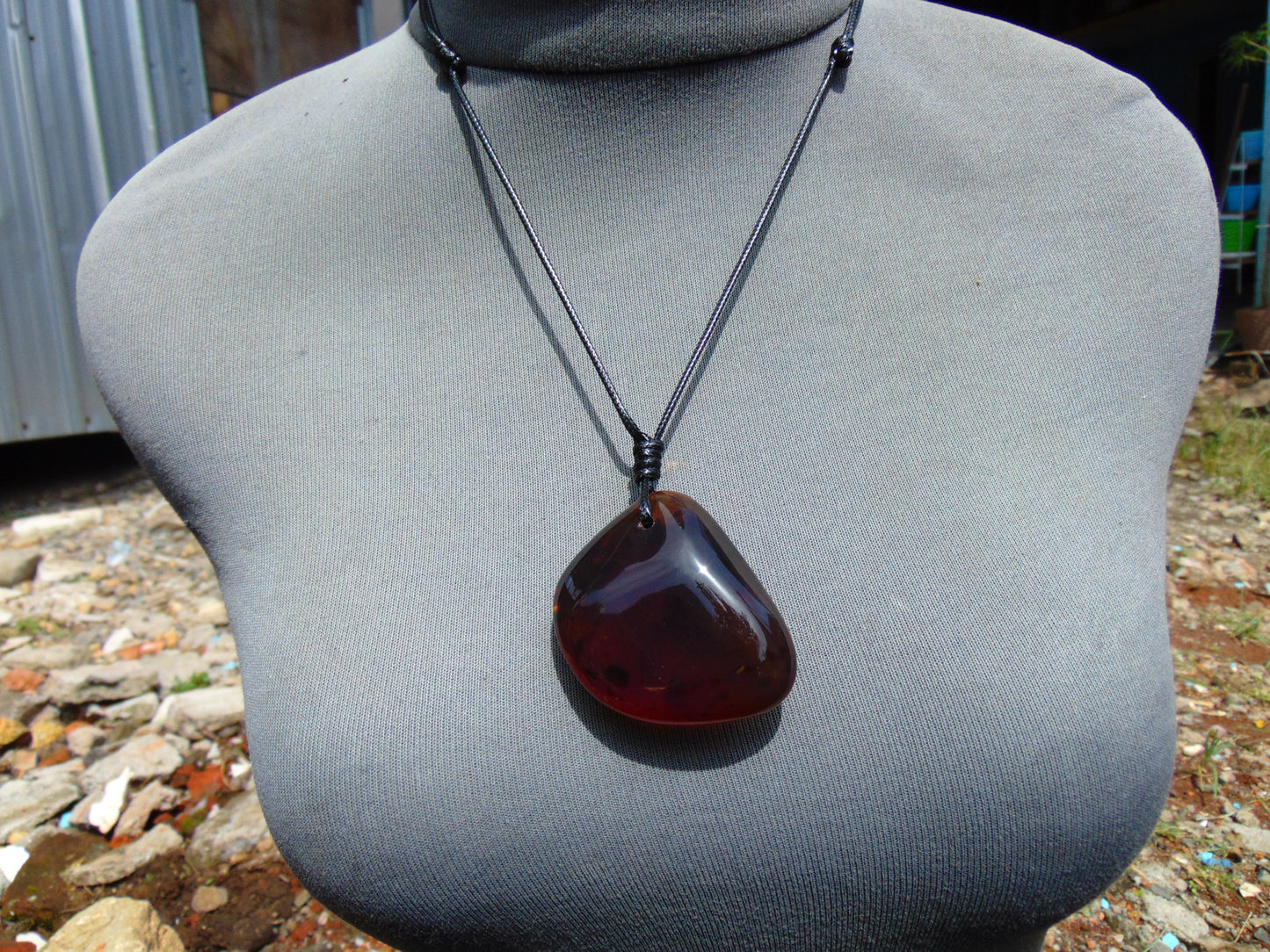 24 gram Pendant Indonesian Blue Amber for Healing 25A484
