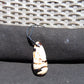 13 gr Teardrop Pendant Indonesian white Amber for Healing 25A36