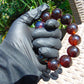 56 gram 12 Beads Mala Bracelet Indonesian Red Amber 20 mm for Healing BB8