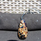 26 gr Teardrop Pendant Indonesian white Blue Amber for Healing 25Y10