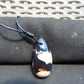 17 gr Teardrop Pendant Indonesian white Amber for Healing 25N89