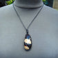 17 gr Teardrop Pendant Indonesian white Amber for Healing 25N89