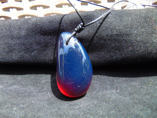 15,6 gram Pendant Indonesian Blue Amber for Healing 25N457