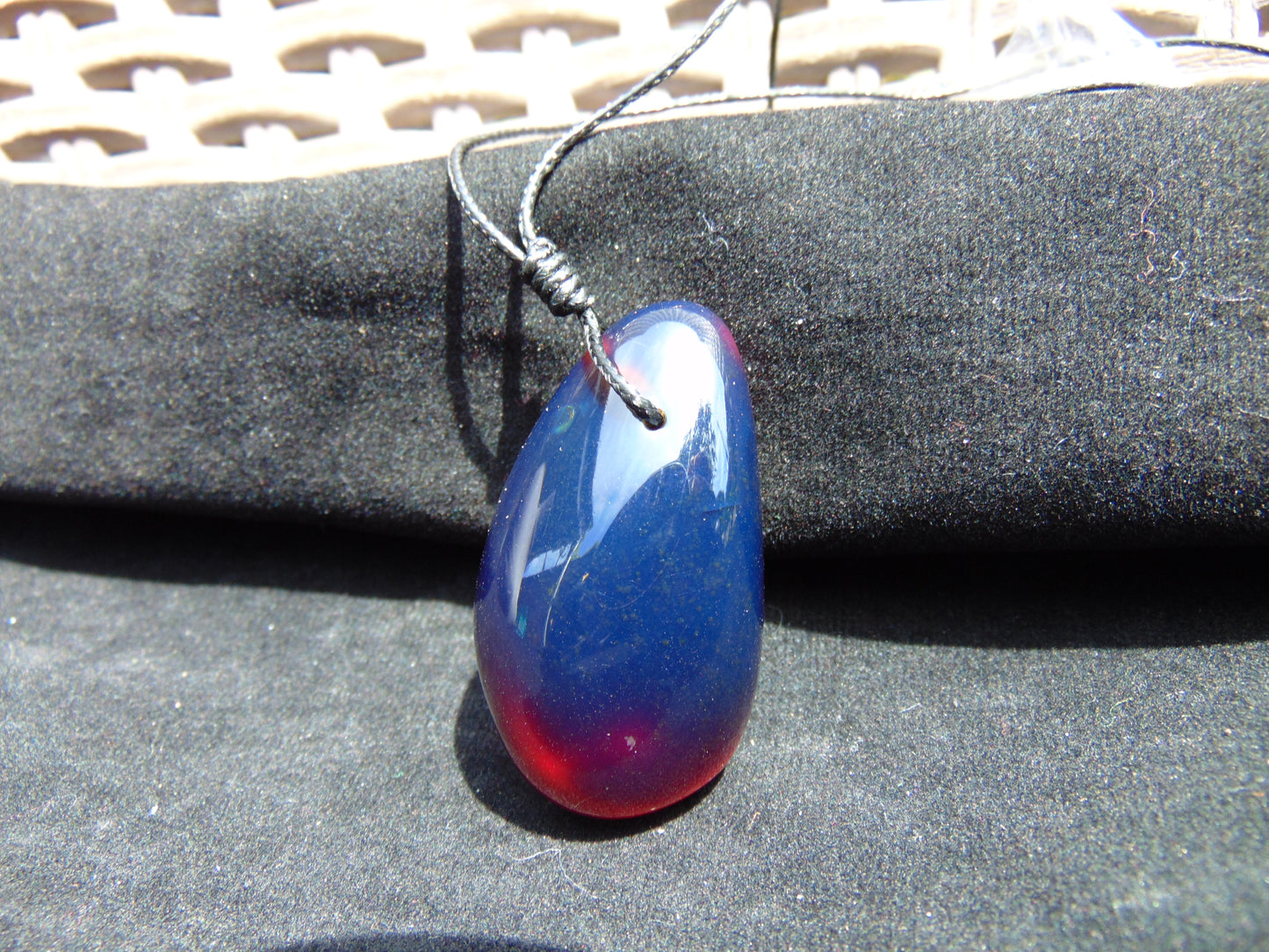 15,6 gram Pendant Indonesian Blue Amber for Healing 25N457